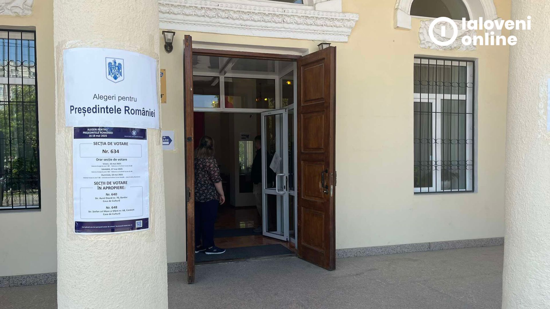 Alegeri prezidențiale, turul II: Cetățenii români din R. Moldova, așteptați la vot. În raionul Ialoveni sunt 4 secții de votare 1 Sectie de votare Ialoveni