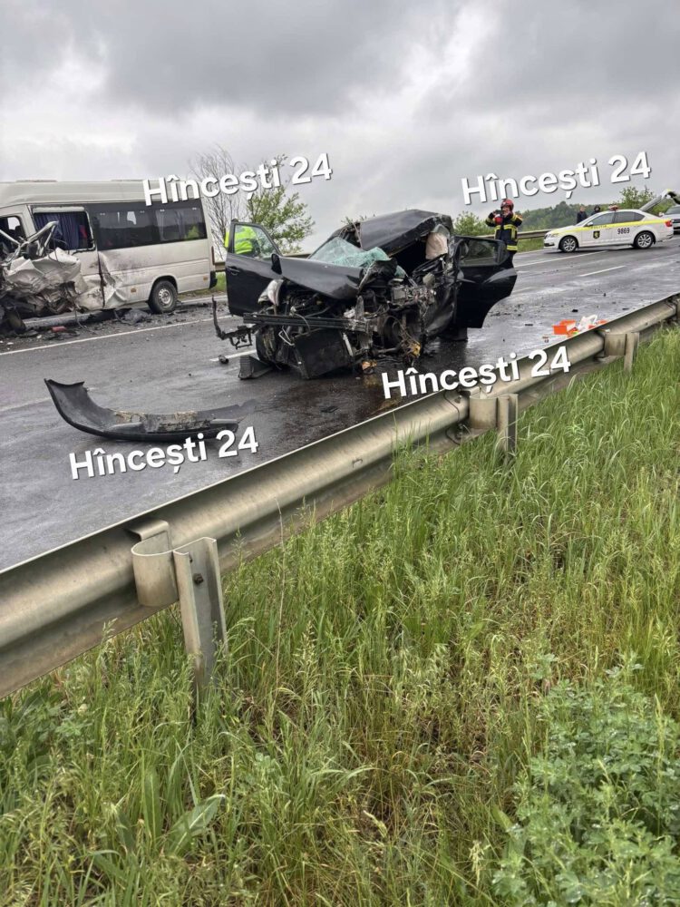 Accident în apropiere de satul Bardar. Șase persoane au ajuns la spital 6 accident bardar mai 2025 6 1
