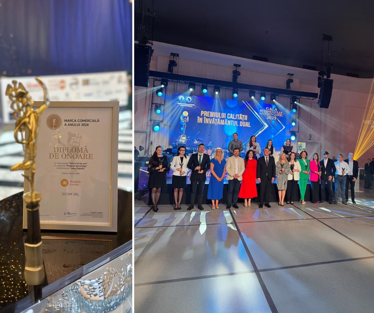 Brutăria Bardar a obținut două premii în cadrul Galei Businessului Moldovenesc 2025 1 503915452 1325012672745516 5943957931379909425 n