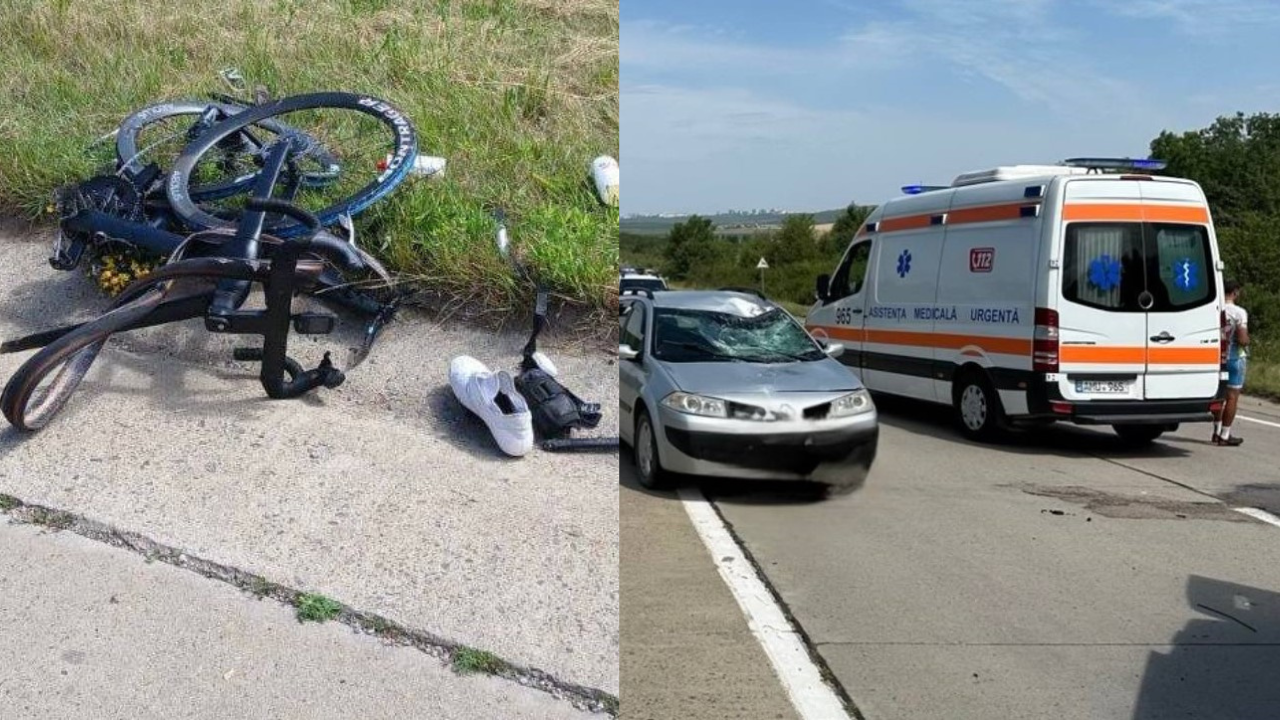 Accident între Băcioi și Horești. Un biciclist și-a pierdut viața 1 foto: IGP