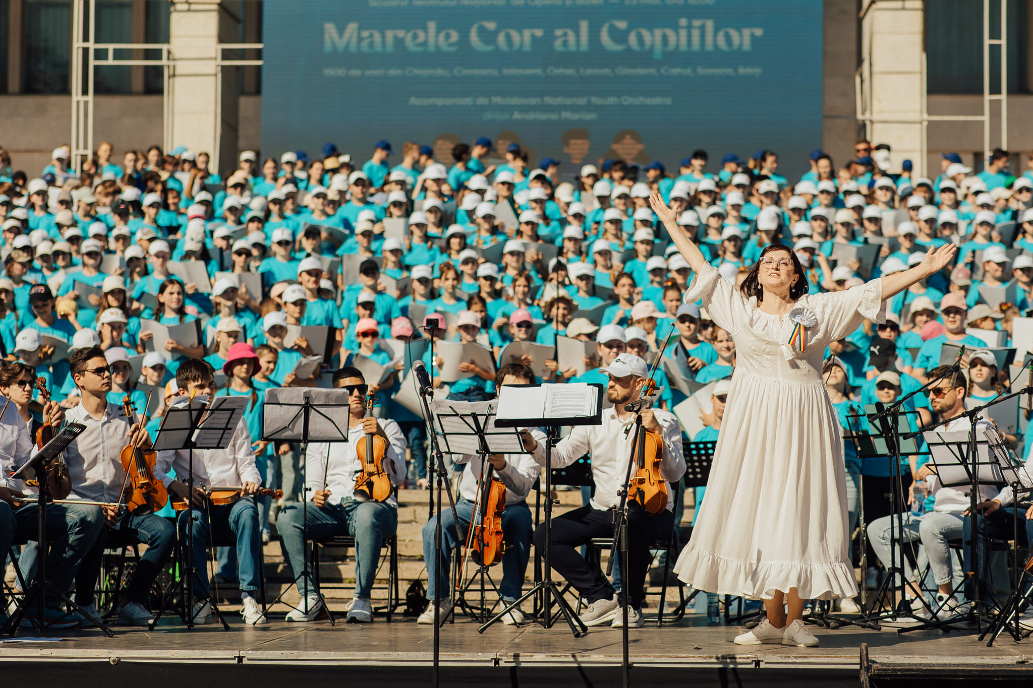 Copii din Ialoveni și Costești vor urca pe scenă la „Marele Cor al Copiilor” organizat de UNICEF 1 marele cor al copiilor 2024