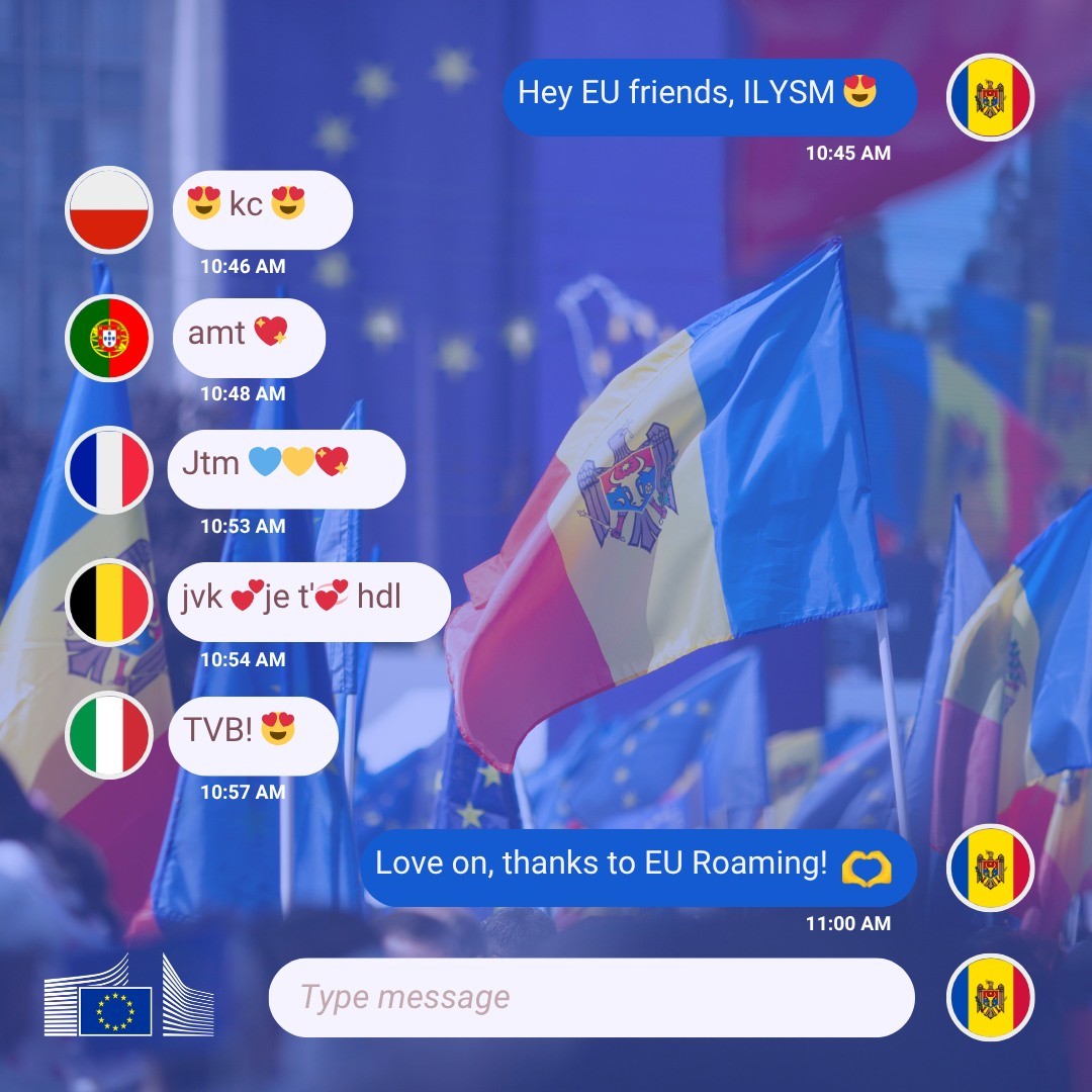 Moldovenii vor putea folosi telefonul în UE fără costuri suplimentare de roaming 1 514659742 1141133281385133 7286132095832590093 n