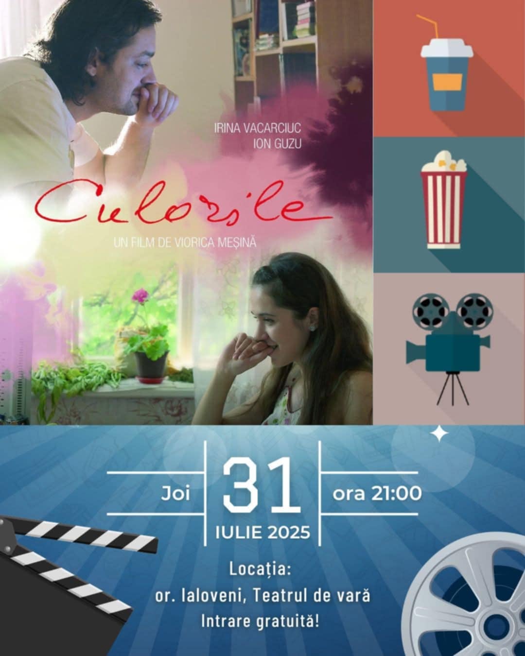 Filmul „Culorile” – proiecție în aer liber la Ialoveni 1 525508163 1152072636947311 1350959381192298942 n