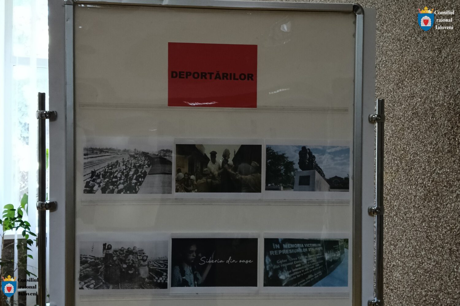 Expoziție comemorativă la Consiliul raional Ialoveni: 76 de ani de la cel mai mare val de deportări staliniste 4 deportari staliniste 2025 3