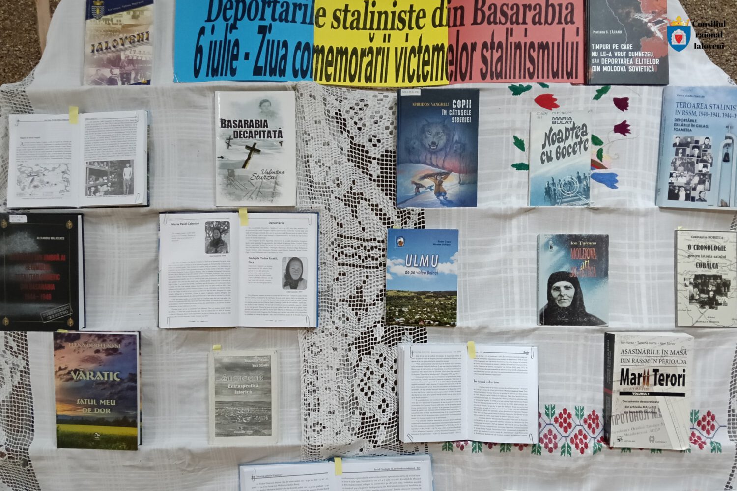 Expoziție comemorativă la Consiliul raional Ialoveni: 76 de ani de la cel mai mare val de deportări staliniste 6 deportari staliniste 2025 5