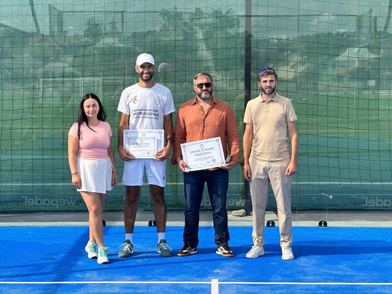 FOTO// Costești – primul sat din Moldova cu teren de padel. Sport modern, accesibil acum și în mediul rural 4 padel costesti 4
