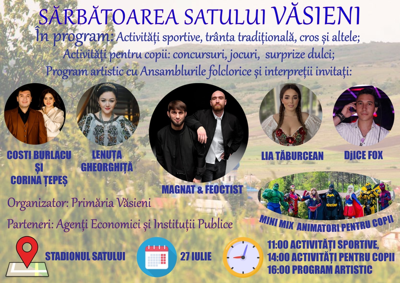 Prima ediție a Zilei Satului Văsieni: tradiții, muzică și distracție pentru întreaga familie 1 ziua satului vasieni 2025