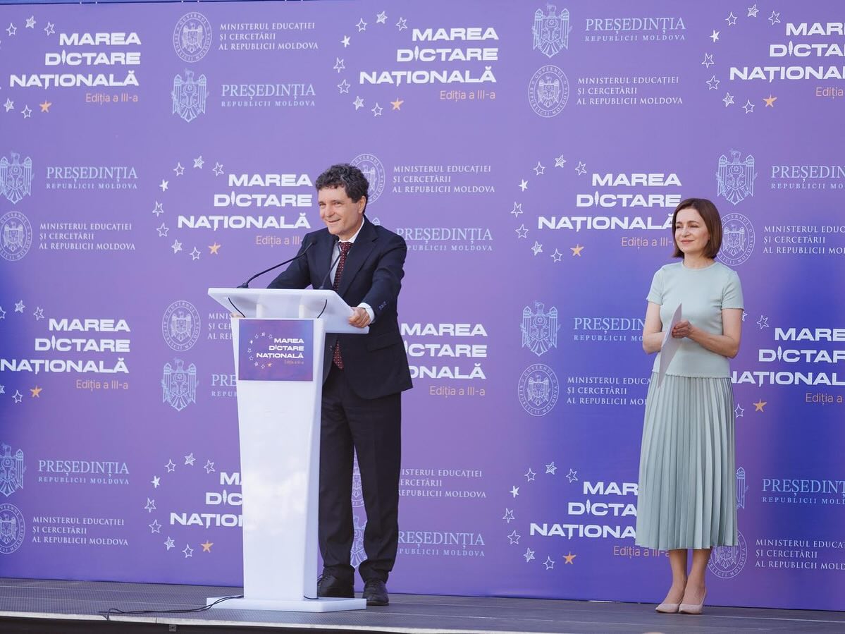 GALERIE FOTO/ Marea Dictare Națională, organizată în premieră și la Ialoveni 14 542305568 18153462220385573 3781096275121689627 n