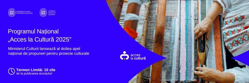 Ministerul Culturii lansează Apelul II al Programului „Acces la cultură” pentru comunitățile din toată țara 1 ac2