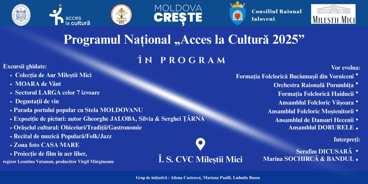 festival patrimoniul cultural milestii mici 2