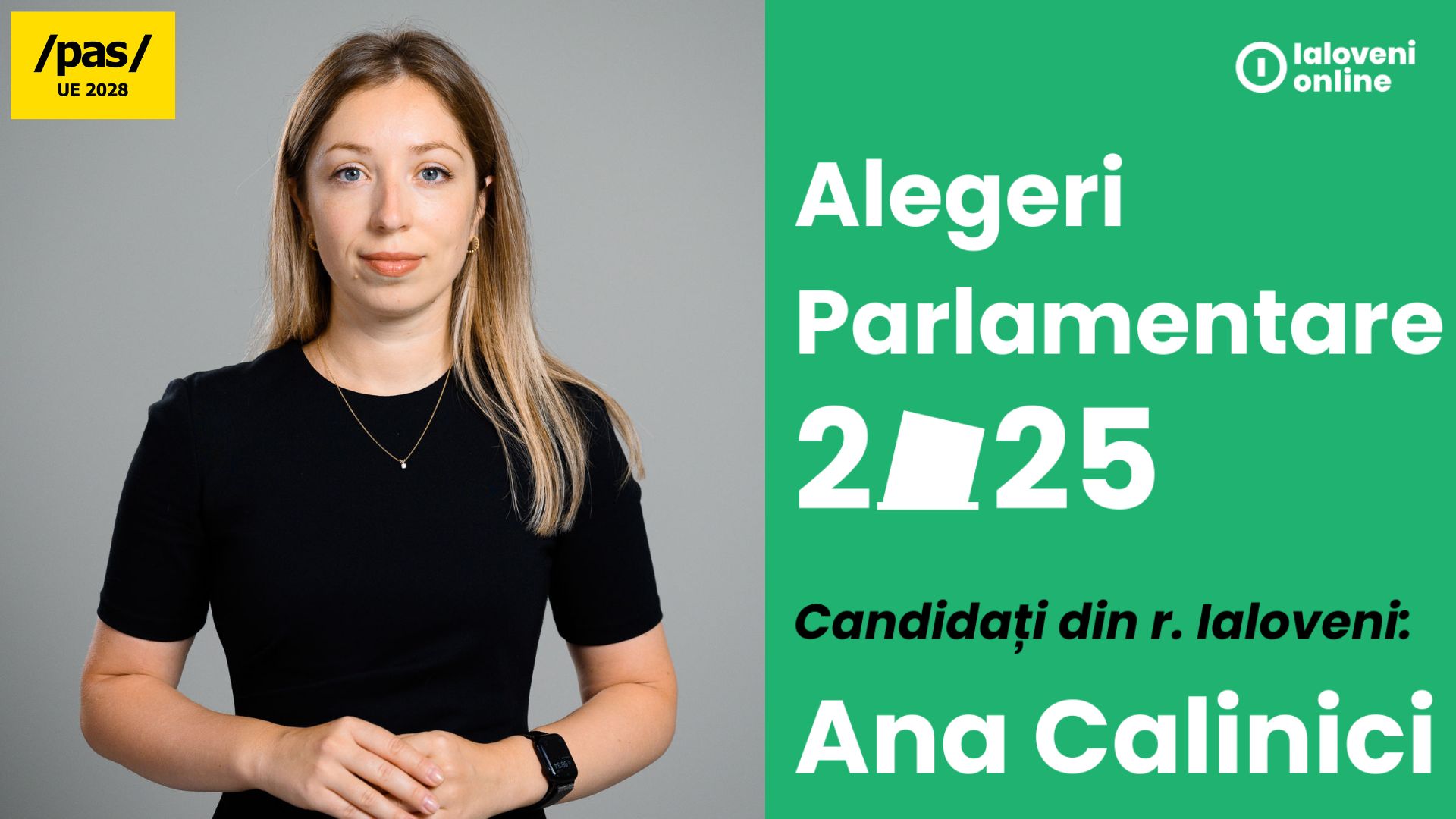 Alegeri parlamentare 2025// Ana Calinici, candidată pe locul 37 din partea PAS, originară din Ialoveni 1 ana calinici candidata pas ialoveni alegeri 2025