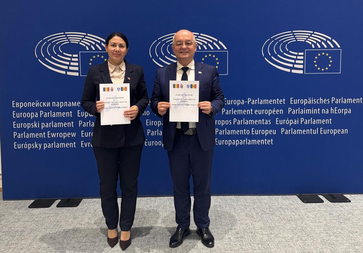 Acord semnat la Bruxelles: Raionul Ialoveni va colabora cu Municipiul Cluj-Napoca din România 1 561743322 1650581256264823 5113096872345843994 n