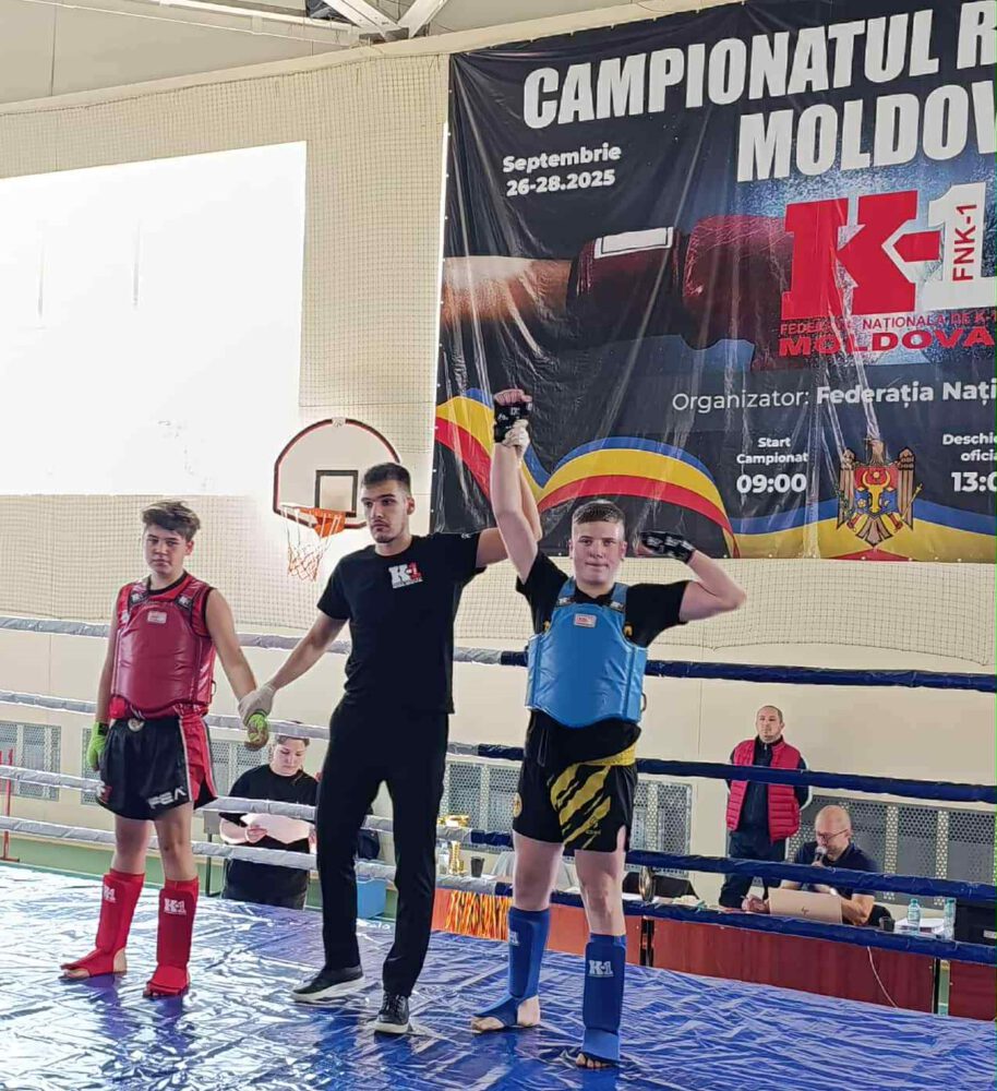 Clubul Thai Boxing Ialoveni, desemnat cel mai bun club la Campionatul Republicii Moldova de K-1 3 thai boxing ialoveni 3