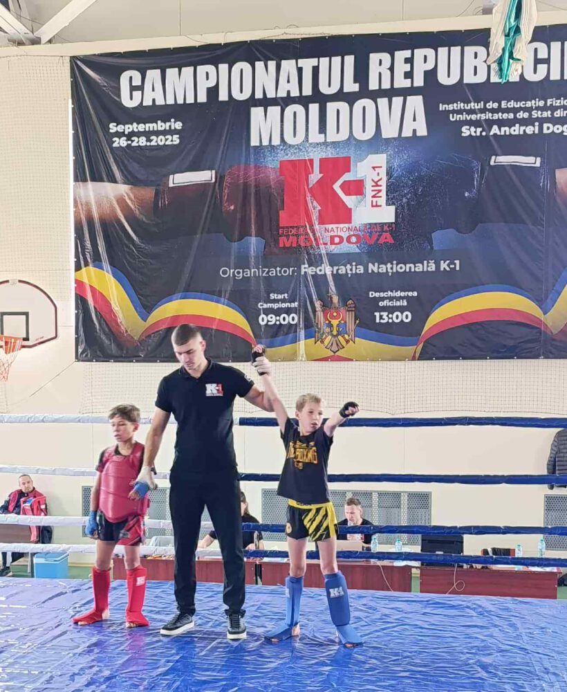 Clubul Thai Boxing Ialoveni, desemnat cel mai bun club la Campionatul Republicii Moldova de K-1 5 thai boxing ialoveni 5