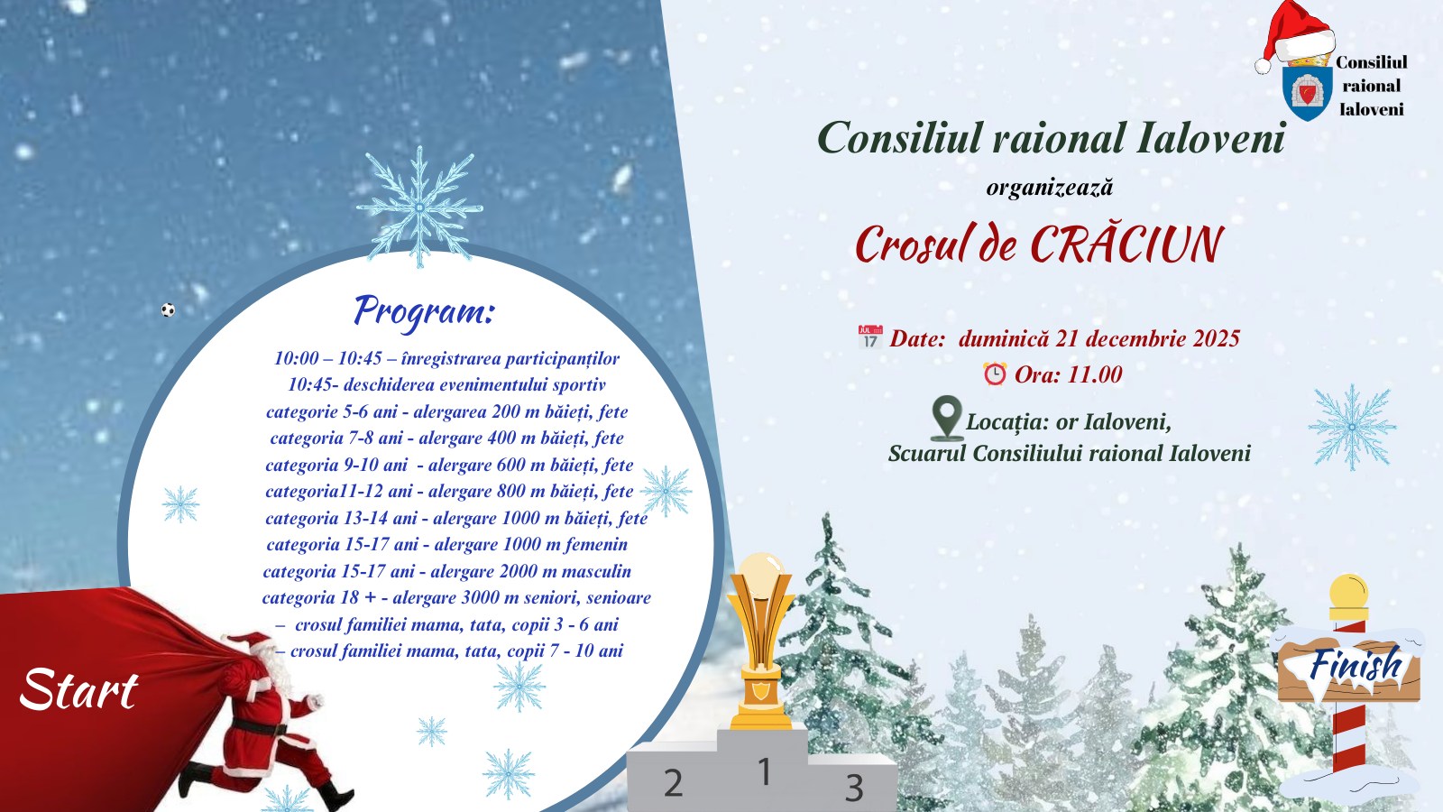 cros craciun ialoveni 2025