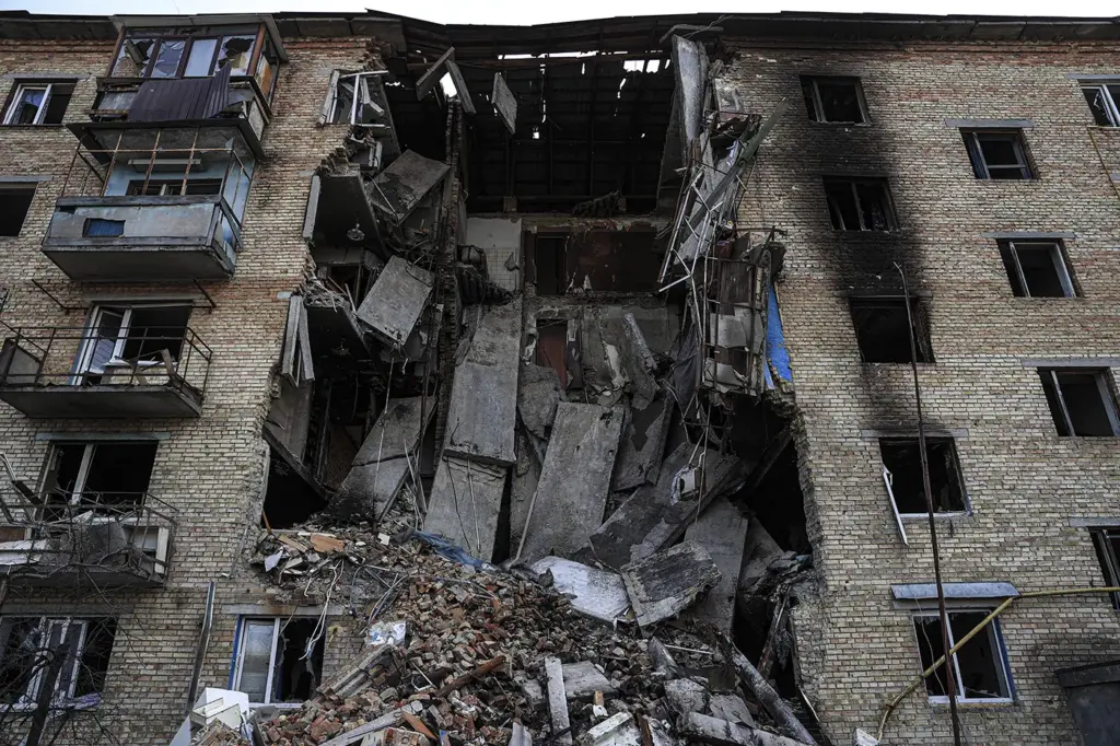 bloc distrus in urma atacurilor in bucea ucraina 1024x682 1