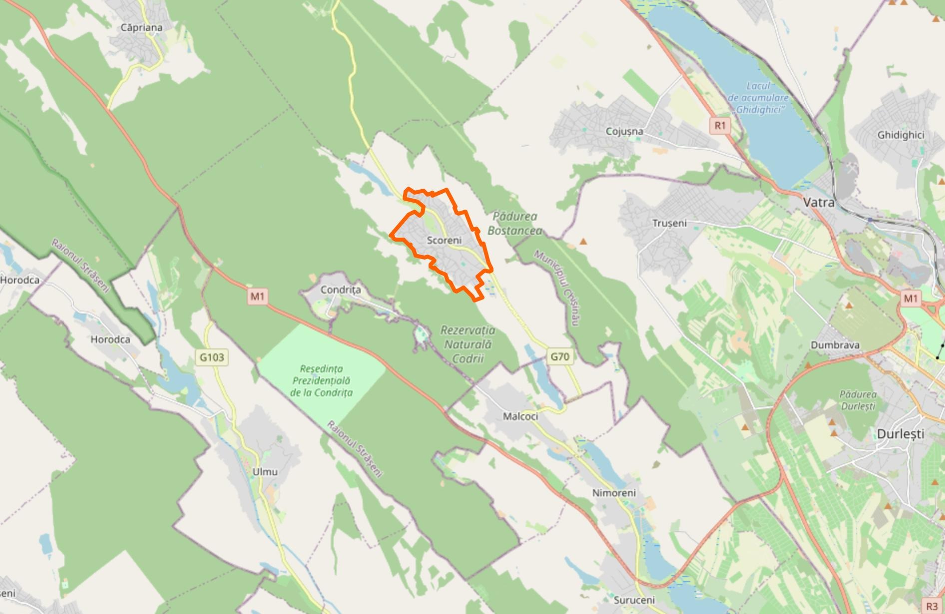 harta scoreni nimoreni malcoci