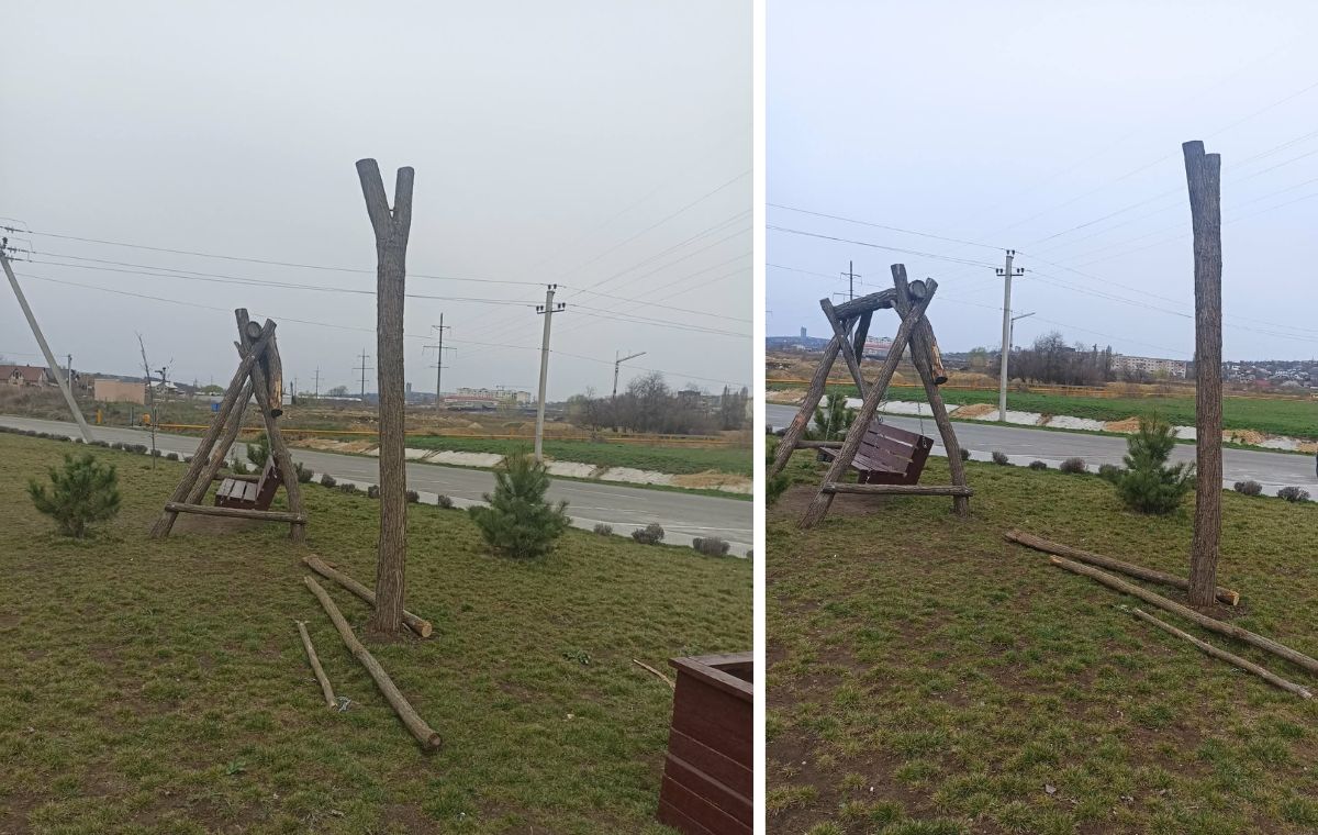 vandalism teatrul de vara ialoveni