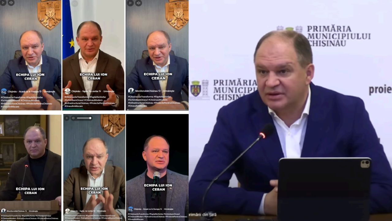 VIDEO// Investigație WatchDog: Rețea de pagini anonime, promovează Primăria Chișinău — aceleași conturi au activat pentru orașe din România 1 watchdog ceban