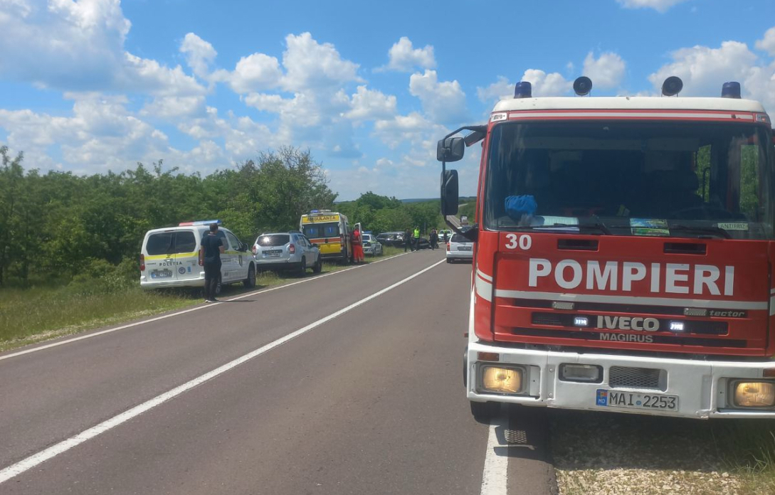 O minoră de 15 ani, blocată în vehicul după un accident grav în raionul Ialoveni 1 accident suruceni 2026