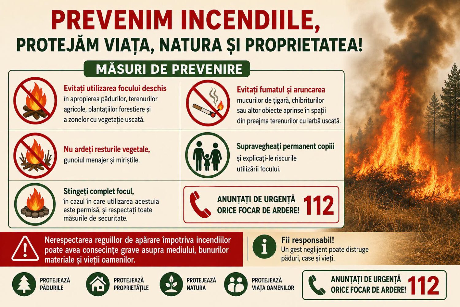 Avertizare meteorologică: Pericol excepțional de incendiu anunțat pentru următoarele 7 zile 3 743318158 1500044181403126 1883447889732167030 n