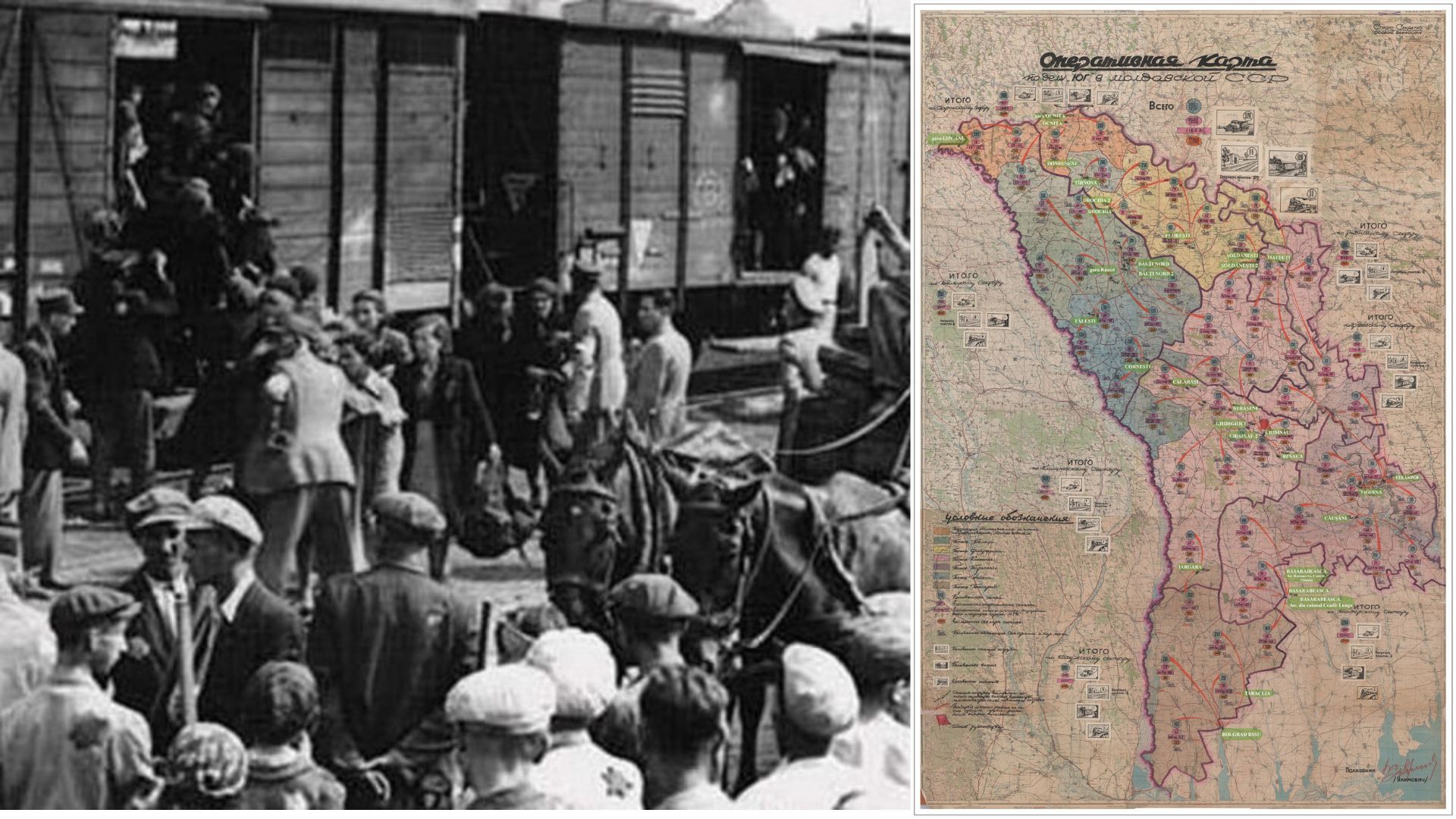 Deportarea în masă „Sud" din 1949 — o crimă a regimului de ocupație sovietică, documentată printr-o hartă digitală 1 deportari planul iug